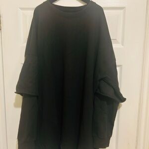 Men's Black Crewneck Sweater